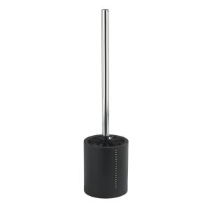 Wenko  WC-Garnitur Diamond Schwarz mit Strass-Steinen