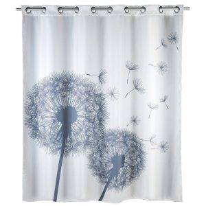 Wenko Anti-Schimmel Duschvorhang Astera Flex Textil Polyester 180 x 200 cm waschbar Wenko Anti-Schimmel Duschvorhang Astera Flex Textil Polyester 180 x 200 cm waschbar