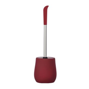 Wenko  WC-Garnitur Sydney Rot Matt Keramik mit Soft-Touch Beschichtung
