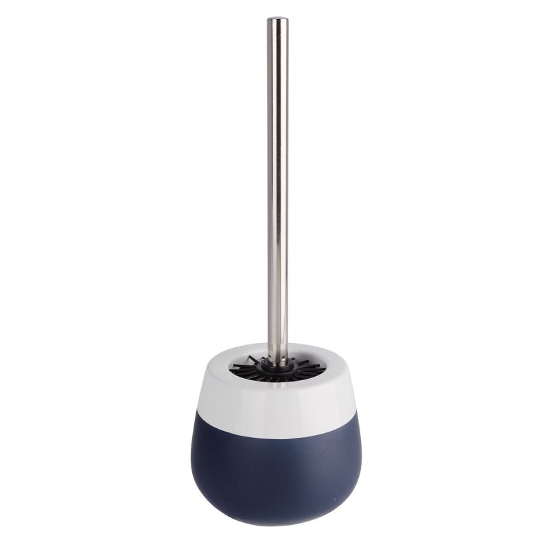 Wenko WC-Garnitur Malta Blau/Weiß Keramik