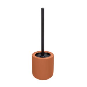 Wenko WC-Garnitur Avellino Terracotta Keramik Bürstenhalter aus Keramik Wenko WC-Garnitur Avellino Terracotta Keramik Bürstenhalter aus Keramik