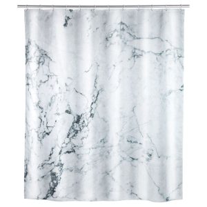 Wenko Duschvorhang Onyx Textil Polyester 180 x 200 cm waschbar Wenko Duschvorhang Onyx Textil Polyester 180 x 200 cm waschbar