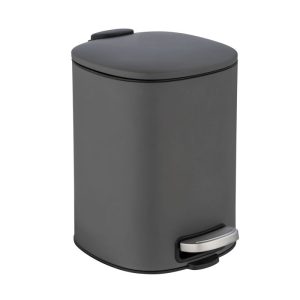 Wenko Treteimer Alassio Grau 5 L Easy-Close Absenkautomtik Wenko Treteimer Alassio Grau 5 L Easy-Close Absenkautomtik