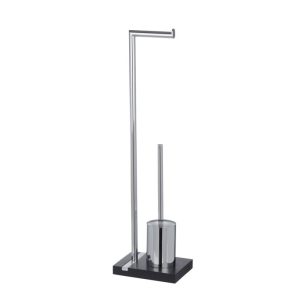 Wenko Stand WC-Garnitur Noble Black Wenko Stand WC-Garnitur Noble Black