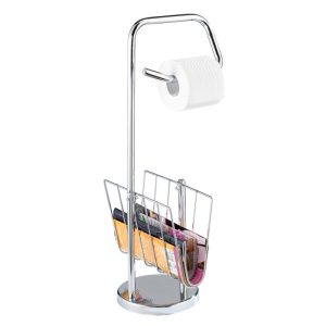 Wenko Stand WC-Garnitur mit Zeitungshalter Chrom Wenko Stand WC-Garnitur mit Zeitungshalter Chrom