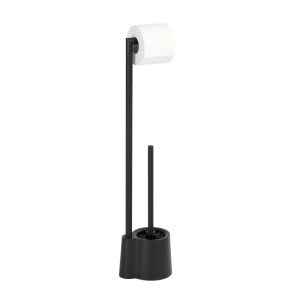 Wenko Stand WC-Garnitur Avola Schwarz matt Wenko Stand WC-Garnitur Avola Schwarz matt
