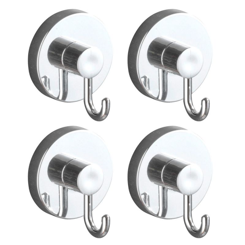 Wenko Vacuum-Loc Haken 4er Set Befestigung ohne bohren