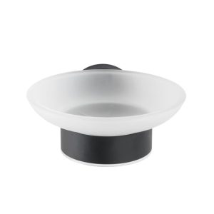 Wenko Seifenablage Bosio Edelstahl Black matt rostfrei Wenko Seifenablage Bosio Edelstahl Black matt rostfrei