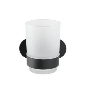 Wenko Turbo-Loc Edelstahl Zahnputzbecherhalter Uno Orea Black Matt Zahnbürstenhalter Befestigen ohne bohren Wenko Turbo-Loc Edelstahl Zahnputzbecherhalter Uno Orea Black Matt Zahnbürstenhalter Befestigen ohne bohren