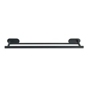 Wenko Turbo-Loc Edelstahl Badetuchstange Duo Orea Black Matt Handtuchstange Befestigen ohne bohren Wenko Turbo-Loc Edelstahl Badetuchstange Duo Orea Black Matt Handtuchstange Befestigen ohne bohren