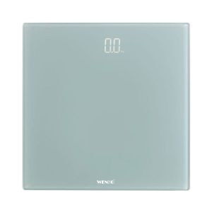 Wenko Personenwaage LED Grau digitale Körperwaage mit LED-Display Wenko Personenwaage LED Grau digitale Körperwaage mit LED-Display