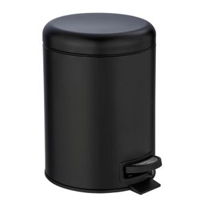 Wenko Kosmetik-Treteimer Leman Schwarz 5 L Wenko Kosmetik-Treteimer Leman Schwarz 5 L