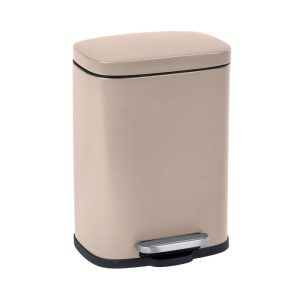Wenko Treteimer Leno Taupe 5 L Kosmetikeimer Abfalleimer Wenko Treteimer Leno Taupe 5 L Kosmetikeimer Abfalleimer