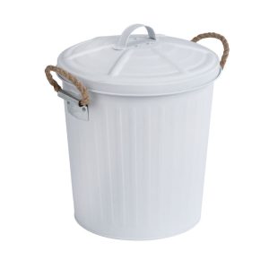 Wenko Kosmetikeimer Gara Weiß matt 6 L Wenko Kosmetikeimer Gara Weiß matt 6 L