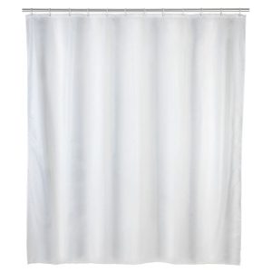 Wenko Anti-Schimmel Duschvorhang Uni White Textil Polyester 120 x 200 cm waschbar Wenko Anti-Schimmel Duschvorhang Uni White Textil Polyester 120 x 200 cm waschbar