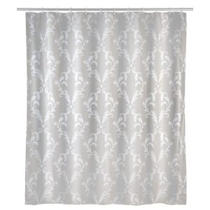Wenko Anti-Schimmel Duschvorhang Baroque Textil Polyester 180 x 200 cm waschbar Wenko Anti-Schimmel Duschvorhang Baroque Textil Polyester 180 x 200 cm waschbar