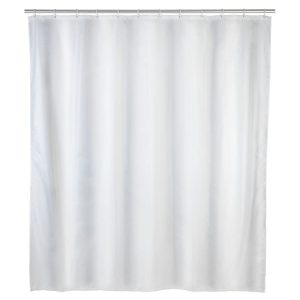 Wenko Anti-Schimmel Duschvorhang Uni White Textil Polyester 180 x 200 cm waschbar Wenko Anti-Schimmel Duschvorhang Uni White Textil Polyester 180 x 200 cm waschbar