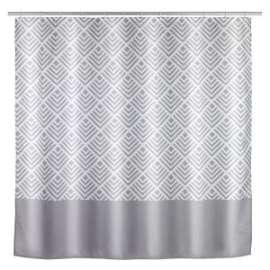 Wenko Anti-Schimmel Duschvorhang Echo Textil Polyester 180 x 200 cm waschbar Wenko Anti-Schimmel Duschvorhang Echo Textil Polyester 180 x 200 cm waschbar