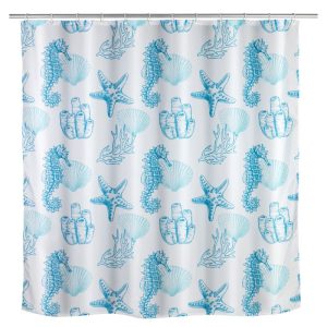 Wenko Anti-Schimmel Duschvorhang Lagoa Textil Polyester 180 x 200 cm waschbar Wenko Anti-Schimmel Duschvorhang Lagoa Textil Polyester 180 x 200 cm waschbar