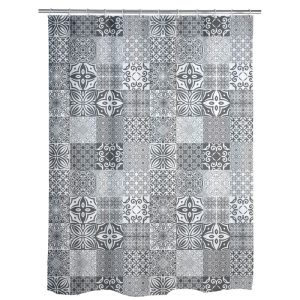 Wenko Duschvorhang Portugal Textil Polyester 180 x 200 cm waschbar Wenko Duschvorhang Portugal Textil Polyester 180 x 200 cm waschbar
