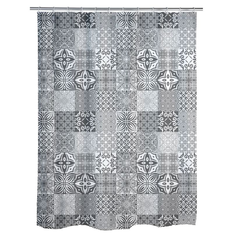 Wenko  Duschvorhang Portugal Textil Polyester 180 x 200 cm waschbar
