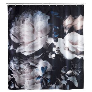 Wenko Anti-Schimmel Duschvorhang Peony Textil Polyester 180 x 200 cm waschbar Wenko Anti-Schimmel Duschvorhang Peony Textil Polyester 180 x 200 cm waschbar