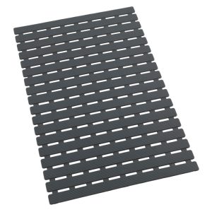 Wenko Wanneneinlage Arinos Grau 63 x 40 cm Wenko Wanneneinlage Arinos Grau 63 x 40 cm