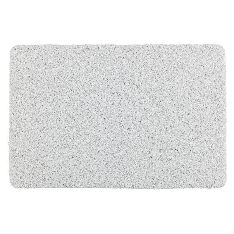 Wenko Badematte Loop Indoor und Outdoor Weiß 40 x 60 cm