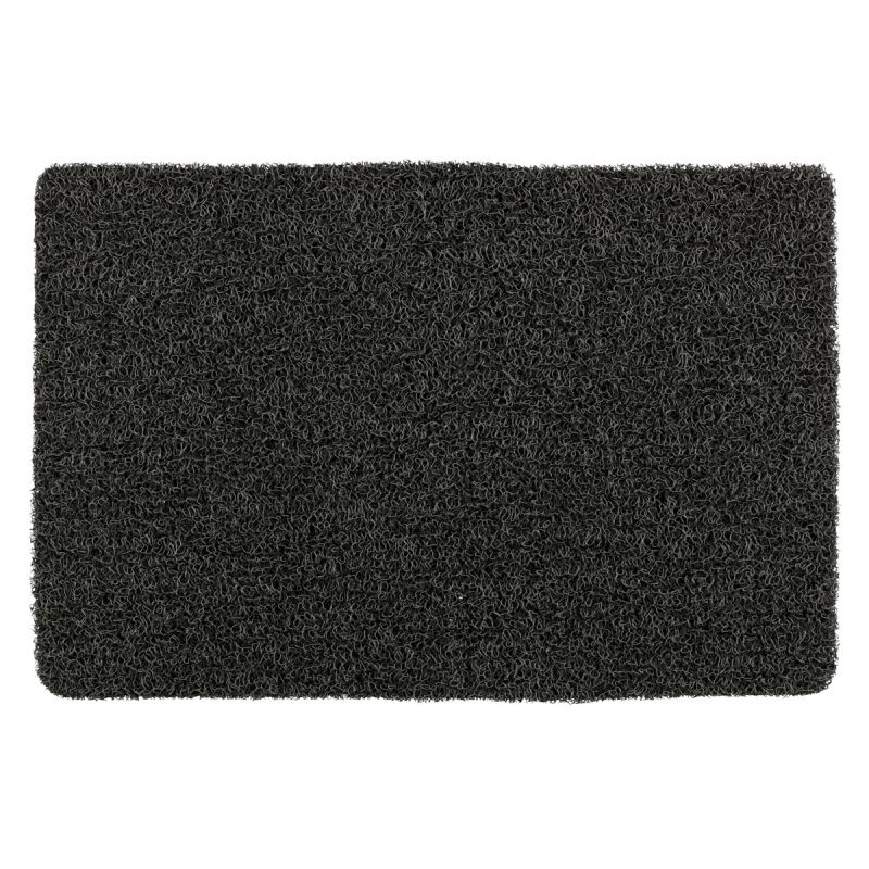 Wenko Badematte Loop Indoor und Outdoor Grau 40 x 60 cm
