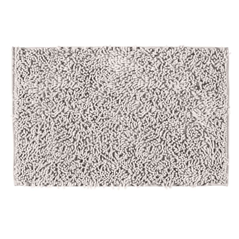 Wenko  Badematte Chenille Light Grey 50 x 80 cm
