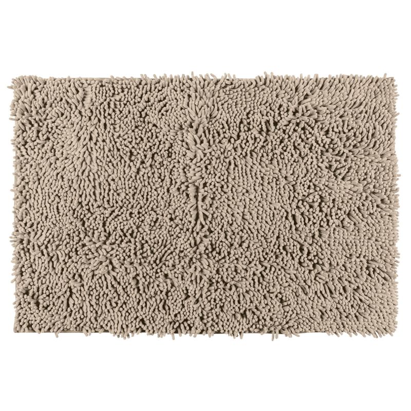 Wenko  Badematte Chenille Sand 50 x 80 cm