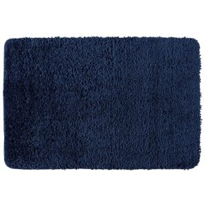 Wenko  Badteppich Belize Marine Blue 60 x 90 cm Mikrofaser