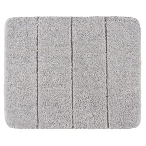 Wenko Badteppich Steps Light Grey 55 x 65 cm Mikrofaser Wenko Badteppich Steps Light Grey 55 x 65 cm Mikrofaser