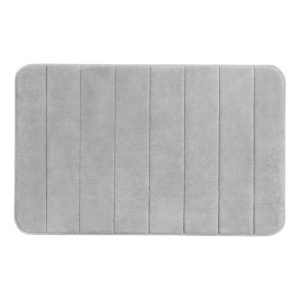Wenko Badteppich Memory Foam Stripes Light Grey 50 x 80 cm Wenko Badteppich Memory Foam Stripes Light Grey 50 x 80 cm