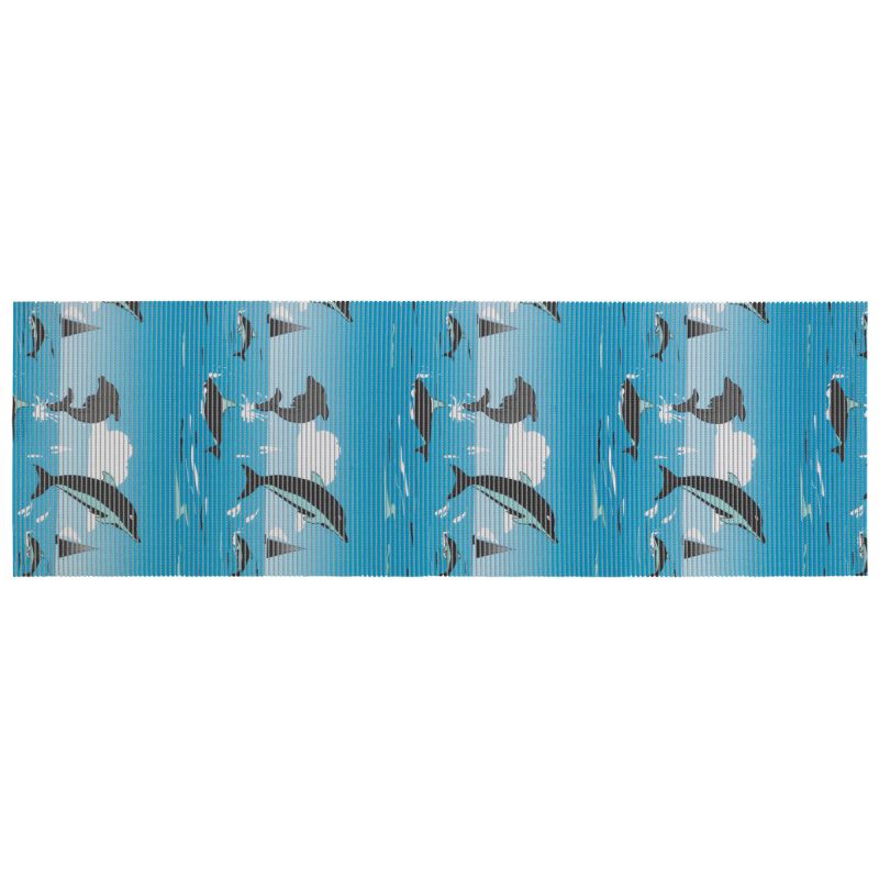 Wenko  Badematte Delfin 65 x 200 cm Weichschaummatte