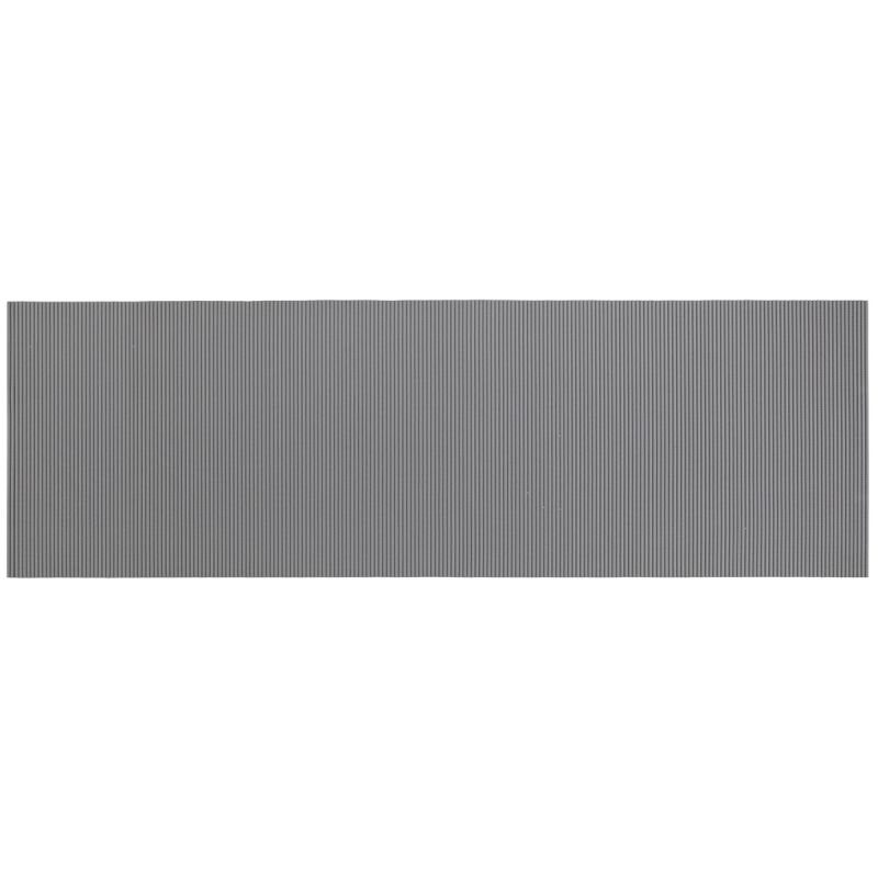 Wenko Badematte Grau 65 x 200 cm Weichschaummatte
