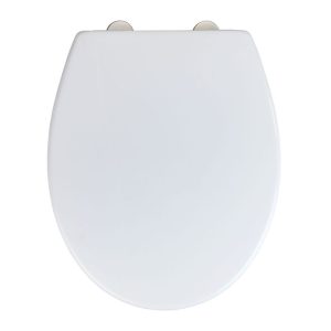 Wenko Premium WC-Sitz Korfu bis 300 kg belastbar Thermoplast weiß mit Absenkautomatik Wenko Premium WC-Sitz Korfu bis 300 kg belastbar Thermoplast weiß mit Absenkautomatik