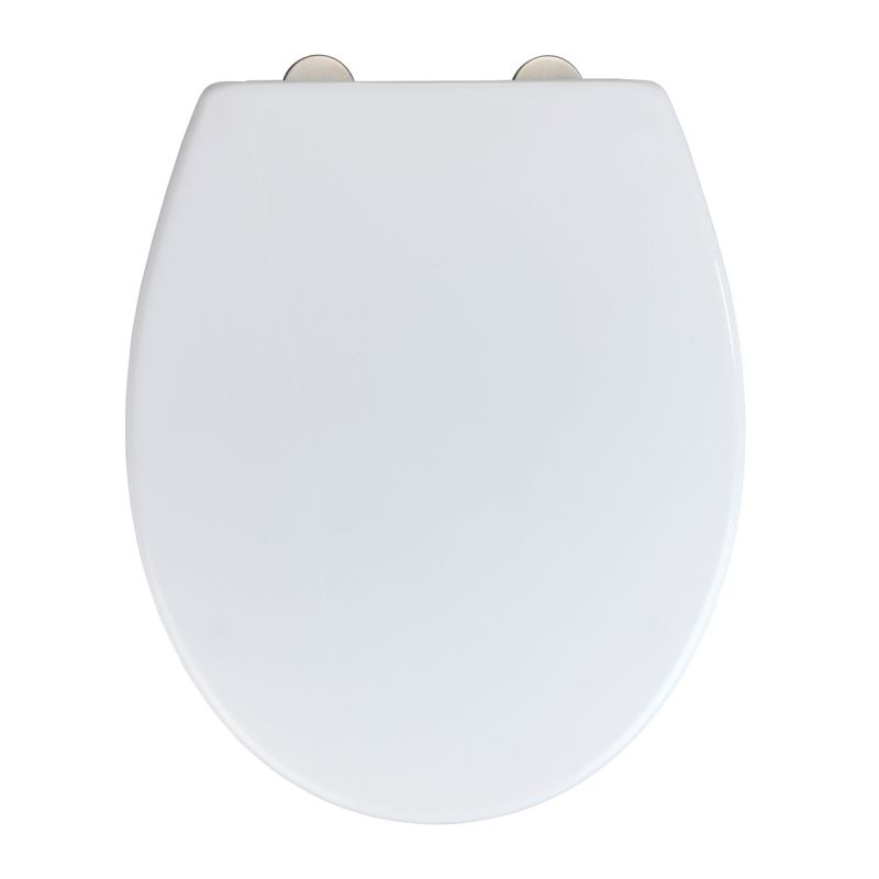 Wenko Premium WC-Sitz Korfu bis 300 kg belastbar Thermoplast weiß mit Absenkautomatik
