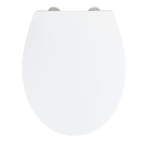 Wenko WC-Sitz Ostuni belastbar mit 300 kg Thermoplast mit Absenkautomatik Wenko WC-Sitz Ostuni belastbar mit 300 kg Thermoplast mit Absenkautomatik