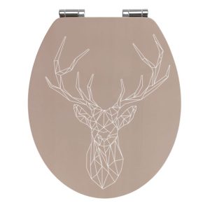 Wenko Premium WC-Sitz Stag MDF/Bambus mit Absenkautomatik Wenko Premium WC-Sitz Stag MDF/Bambus mit Absenkautomatik