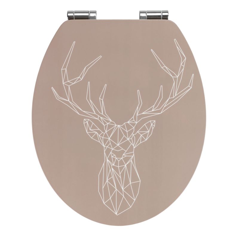 Wenko Premium WC-Sitz Stag MDF/Bambus mit Absenkautomatik
