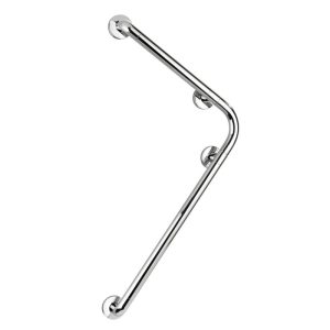Wenko  Wandhaltegriff Secura 78 x 55,5 cm Chrom