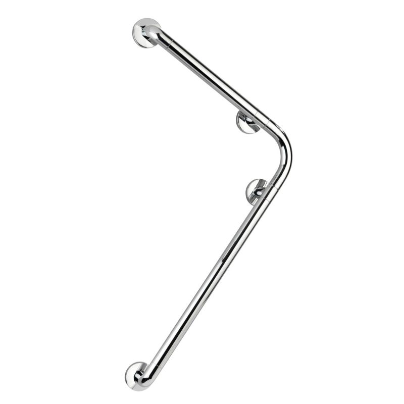 Wenko  Wandhaltegriff Secura 78 x 55,5 cm Chrom