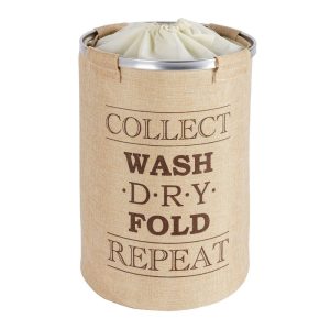 Wenko  Wäschesammler Ringo Beige Wäschekorb 68 l