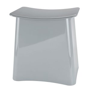Wenko 2in1 Badhocker Wing Grau Badhocker mit herausnehmbarem Wäschesack Wenko 2in1 Badhocker Wing Grau Badhocker mit herausnehmbarem Wäschesack