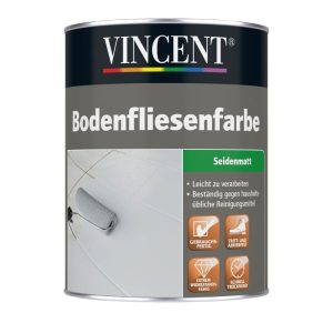 Vincent Bodenfliesenfarbe Steingrau matt 2,5 L Vincent Bodenfliesenfarbe Steingrau matt 2,5 L