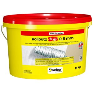 Rollputz to go 0,5 mm 15 kg Rollputz to go 0,5 mm 15 kg