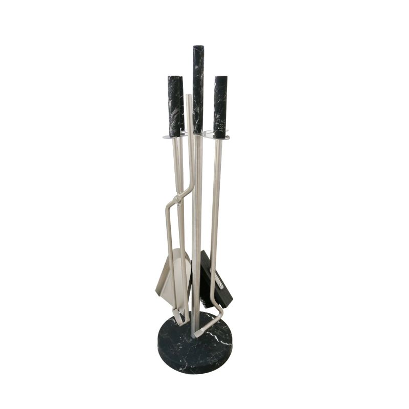 MyFireTool Kaminbesteck Marble 4 teilig
