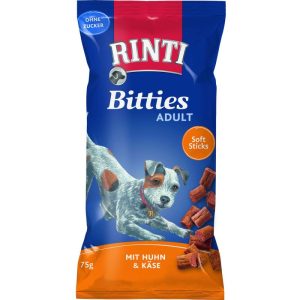 Rinti Snack Bitties Huhn+Käse 75g Rinti Snack Bitties Huhn+Käse 75g
