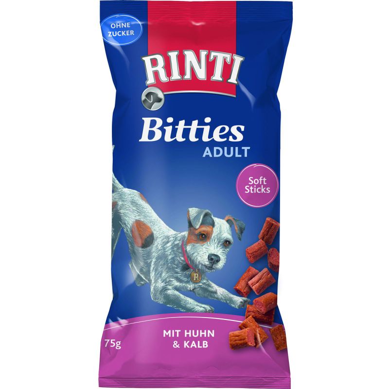 Rinti Snack Bitties Huhn+Kalb 75g